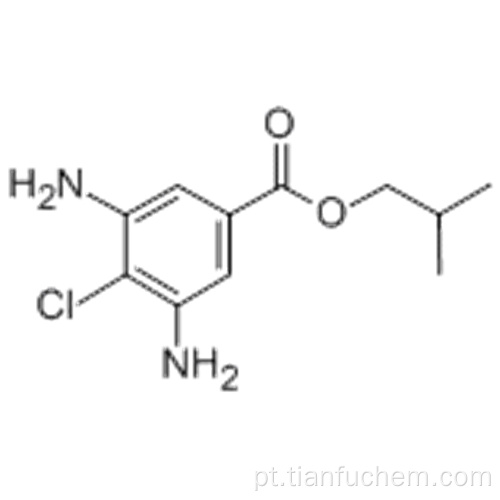 Éster isobutílico do ácido 4-cloro-3,5-diaminobenzóico CAS 32961-44-7